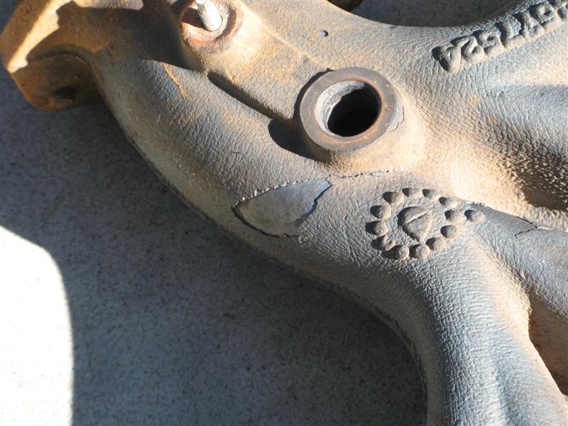 2002 toyota tundra cracked exhaust manifold #6